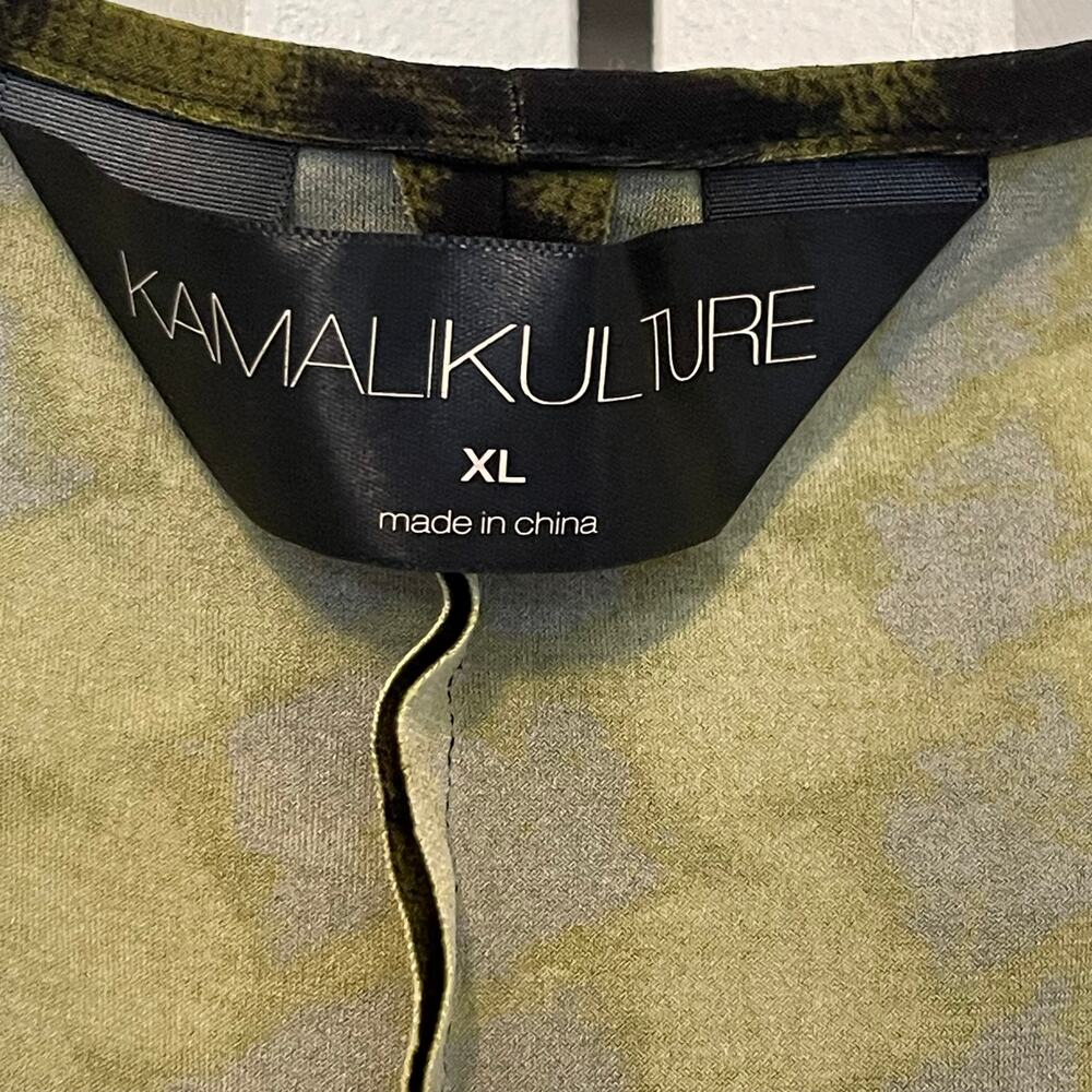Kamali Kulture Women's Envelope Printed Loungewear Dress Size XL - Picture 4 of 10